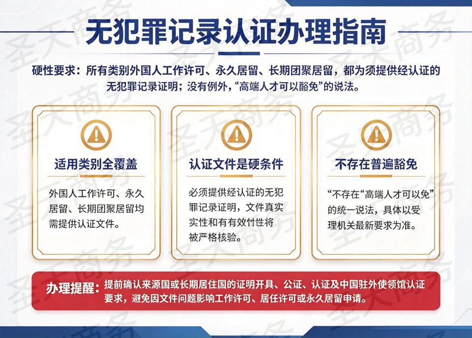 无犯罪记录认证办理指南